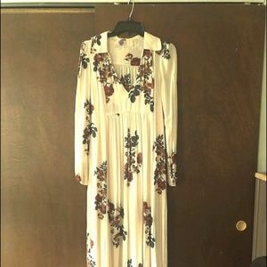 Free People Floral Maxi